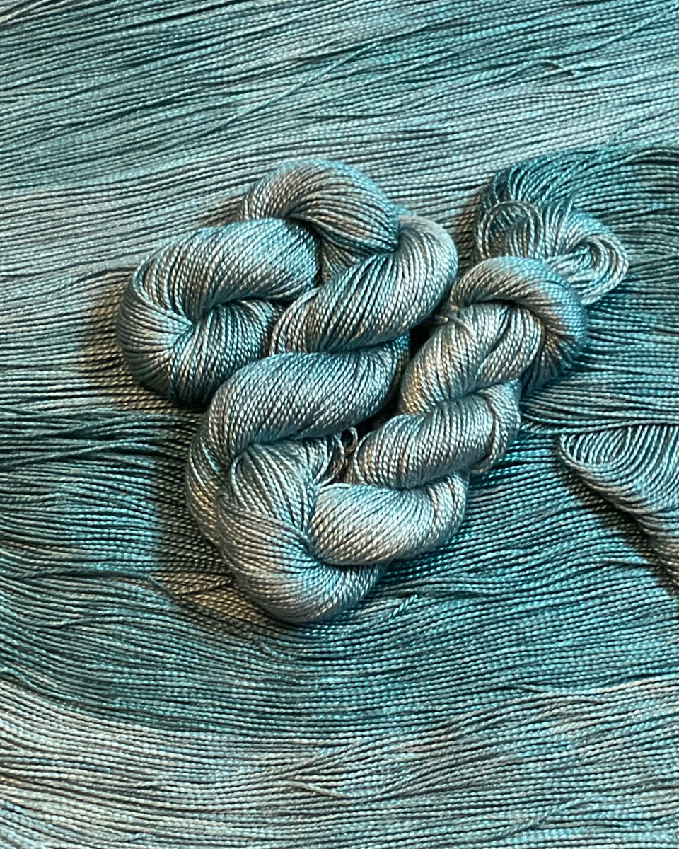 Aquamarine Luxury Silk Line Beach Bunny Yarns