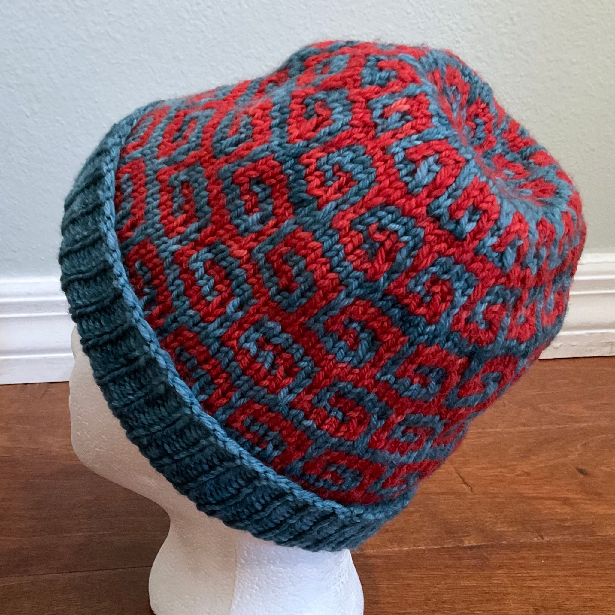 Greek Mosaic Beanie